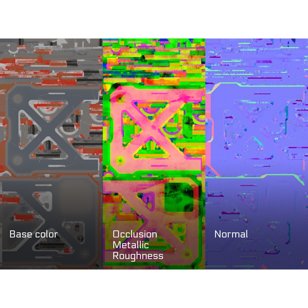 Cyber Smartphone 3D Model – High Poly PBR Textures, FBX & More