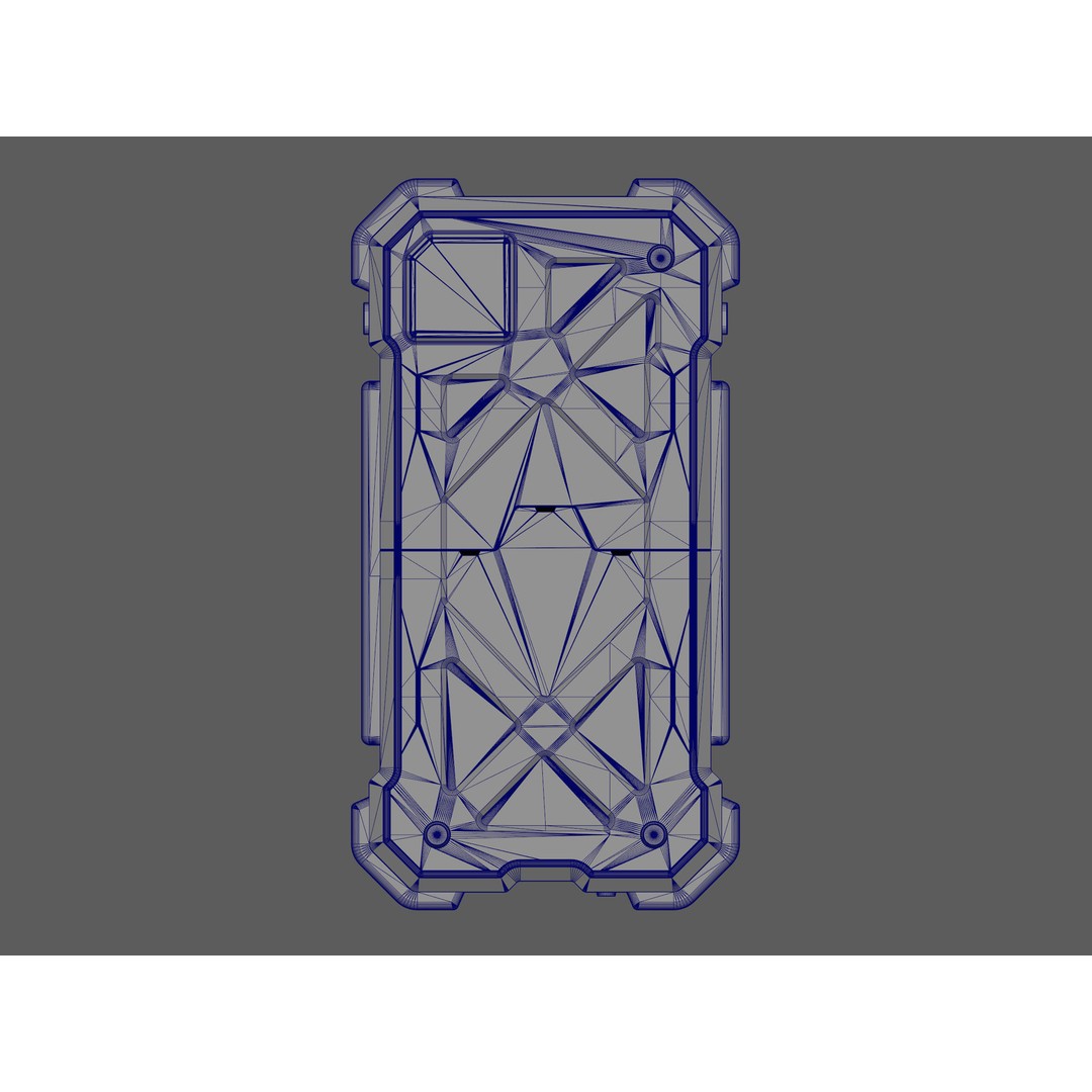 Cyber Smartphone 3D Model – High Poly PBR Textures, FBX & More - View 13