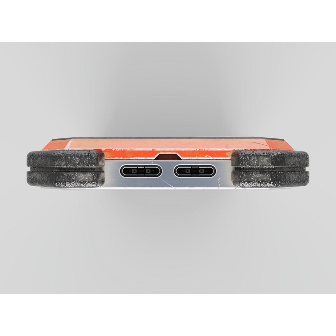 Cyber Smartphone 3D Model – High Poly PBR Textures, FBX & More - View 7