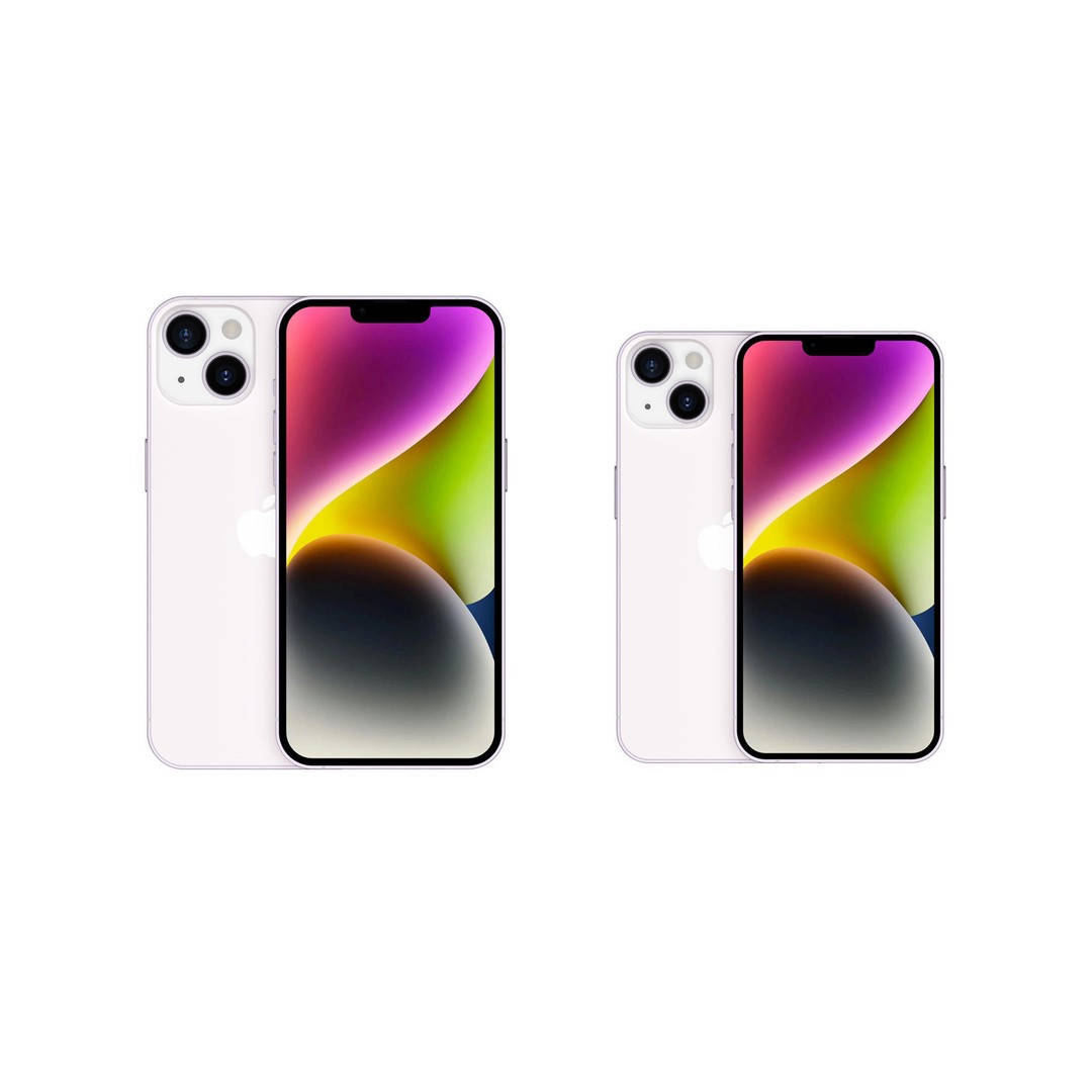 Apple iPhone 14 3D Model – PBR Game-Ready Asset, FBX & OBJ - View 6