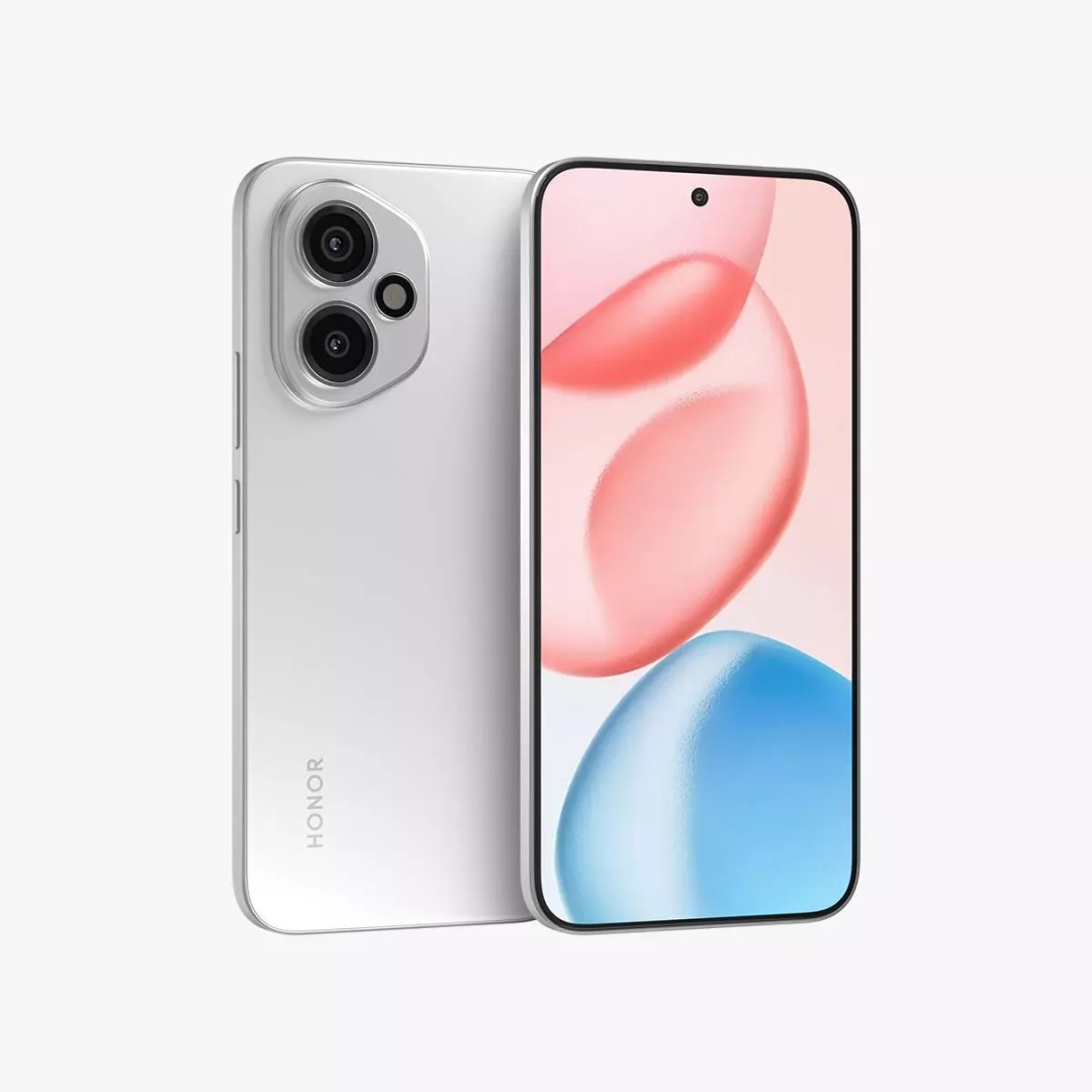 HONOR 400 Meteor Silver 3D Model – Photorealistic Phone, PBR Textures - View 2