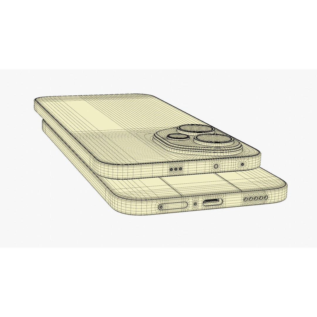 HONOR 400 Meteor Silver 3D Model – Photorealistic Phone, PBR Textures - View 20