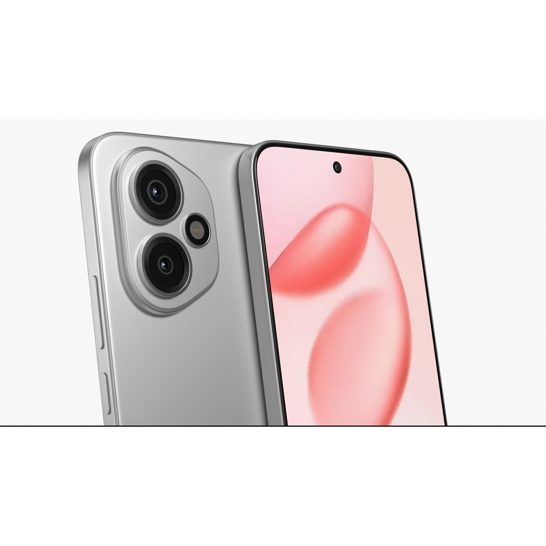 HONOR 400 Meteor Silver 3D Model – Photorealistic Phone, PBR Textures - View 5