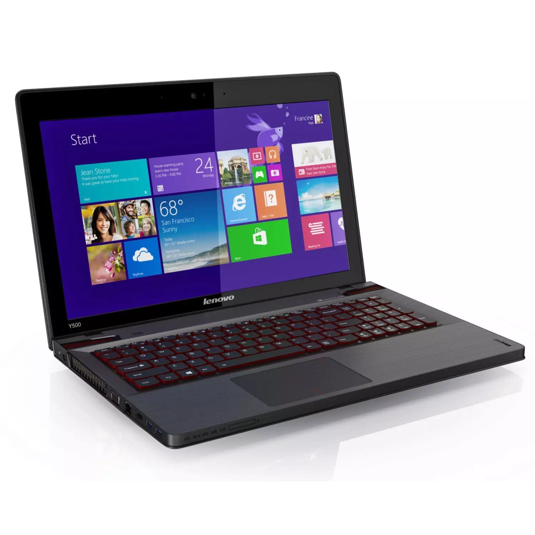 Lenovo IdeaPad Y500 3D Model – High Poly Laptop with Textures, FBX, OBJ - View 2