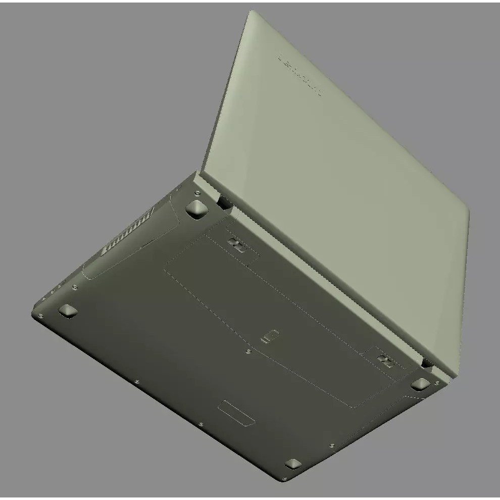 Lenovo IdeaPad Y500 3D Model – High Poly Laptop with Textures, FBX, OBJ - View 21