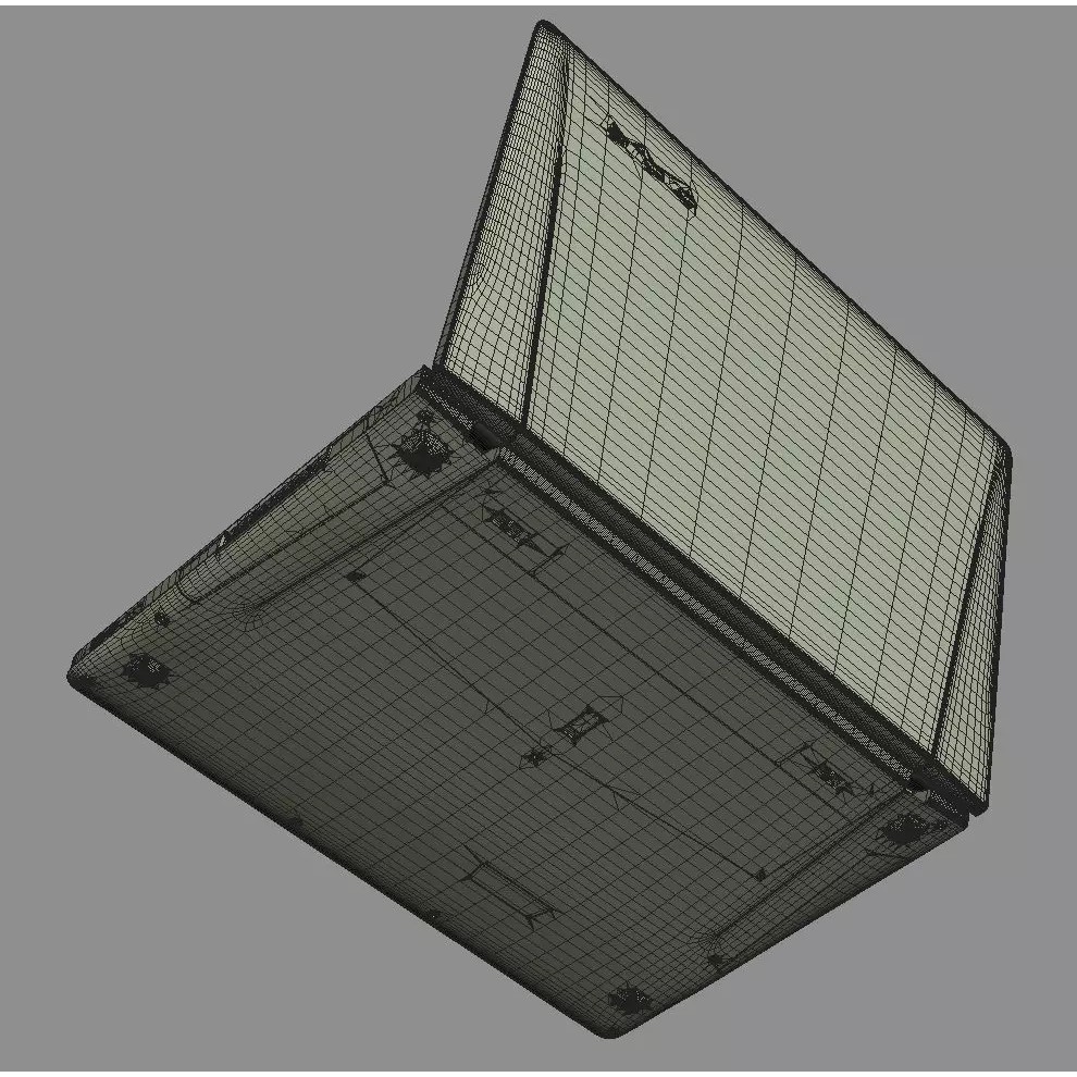 Lenovo IdeaPad Y500 3D Model – High Poly Laptop with Textures, FBX, OBJ - View 22