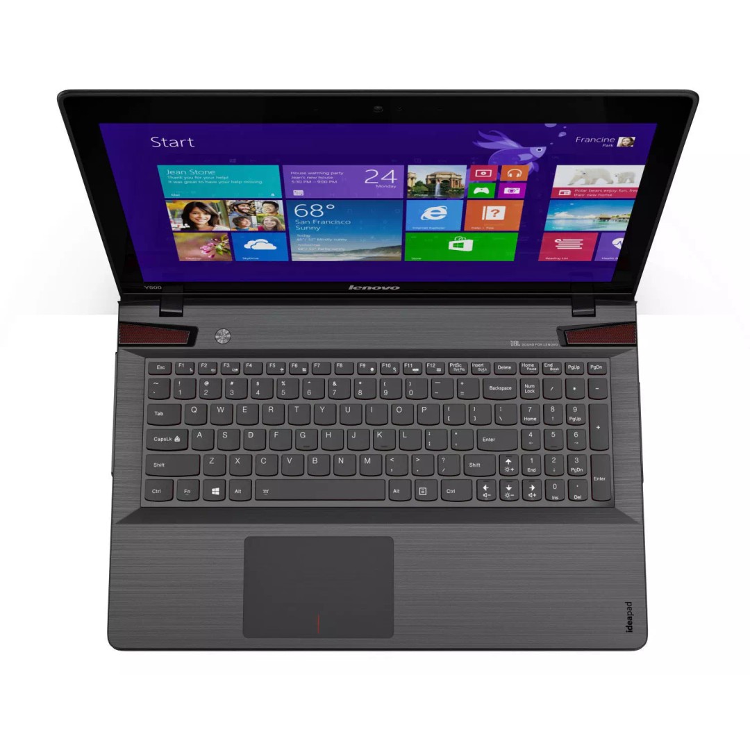 Lenovo IdeaPad Y500 3D Model – High Poly Laptop with Textures, FBX, OBJ - View 5