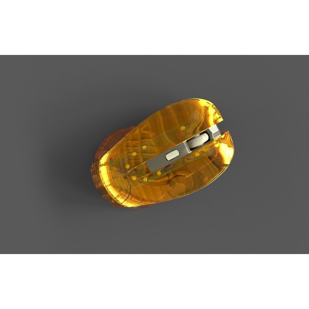 Mouse 3D Model – Low Poly Game Asset, PBR Textures, FBX, OBJ