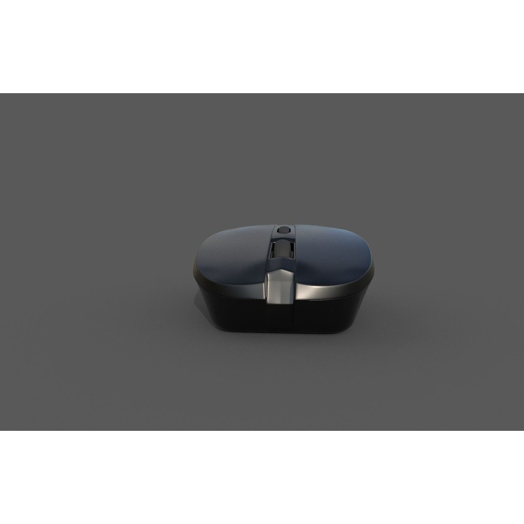 Mouse 3D Model – Low Poly Game Asset, PBR Textures, FBX, OBJ - View 10
