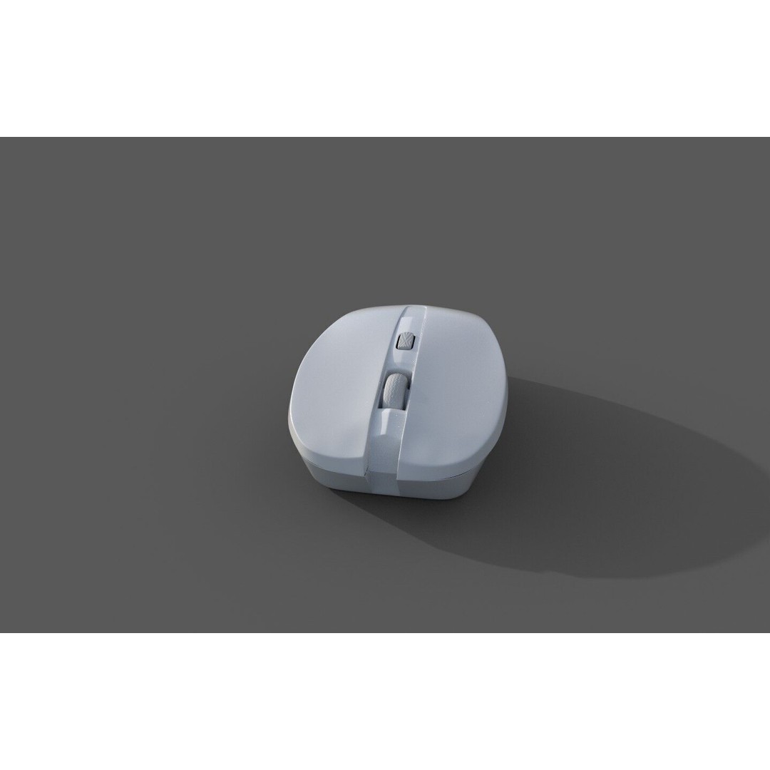 Mouse 3D Model – Low Poly Game Asset, PBR Textures, FBX, OBJ - View 15