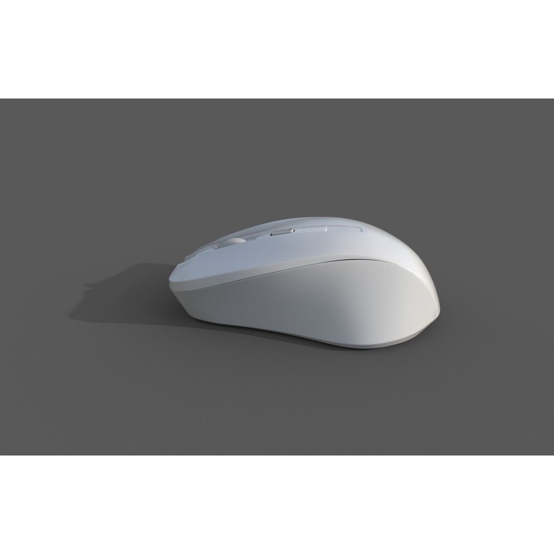 Mouse 3D Model – Low Poly Game Asset, PBR Textures, FBX, OBJ - View 16