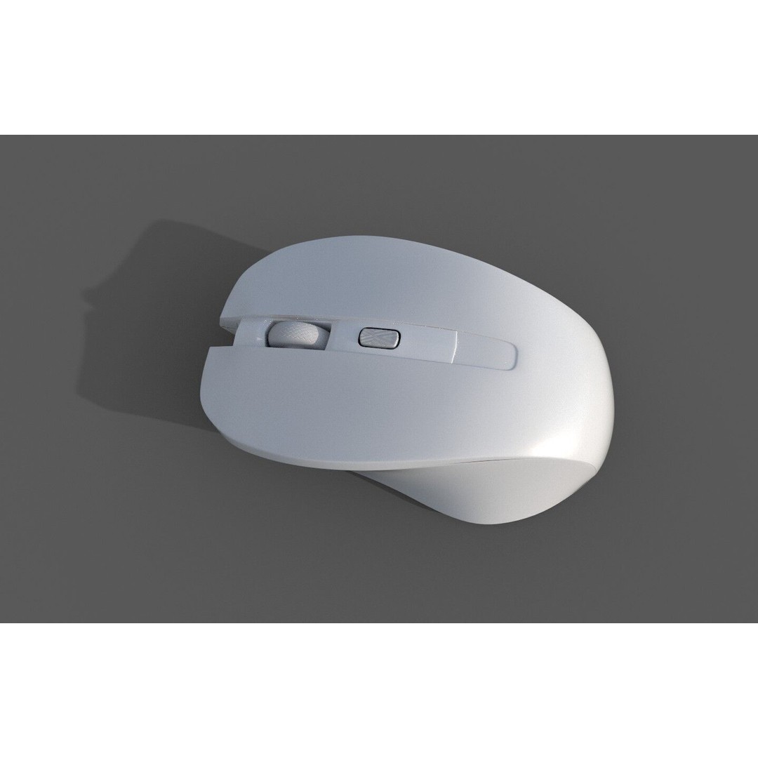 Mouse 3D Model – Low Poly Game Asset, PBR Textures, FBX, OBJ - View 18