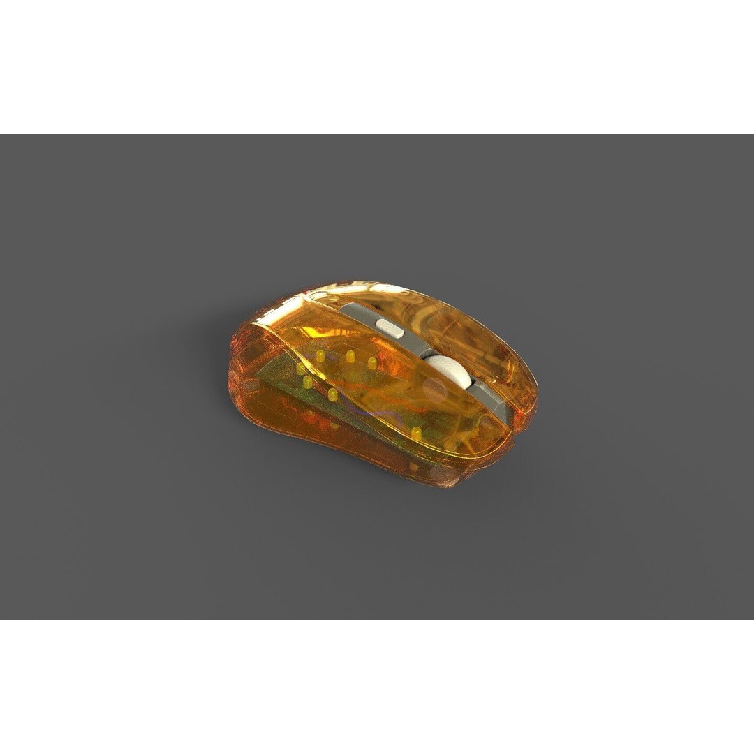 Mouse 3D Model – Low Poly Game Asset, PBR Textures, FBX, OBJ - View 19