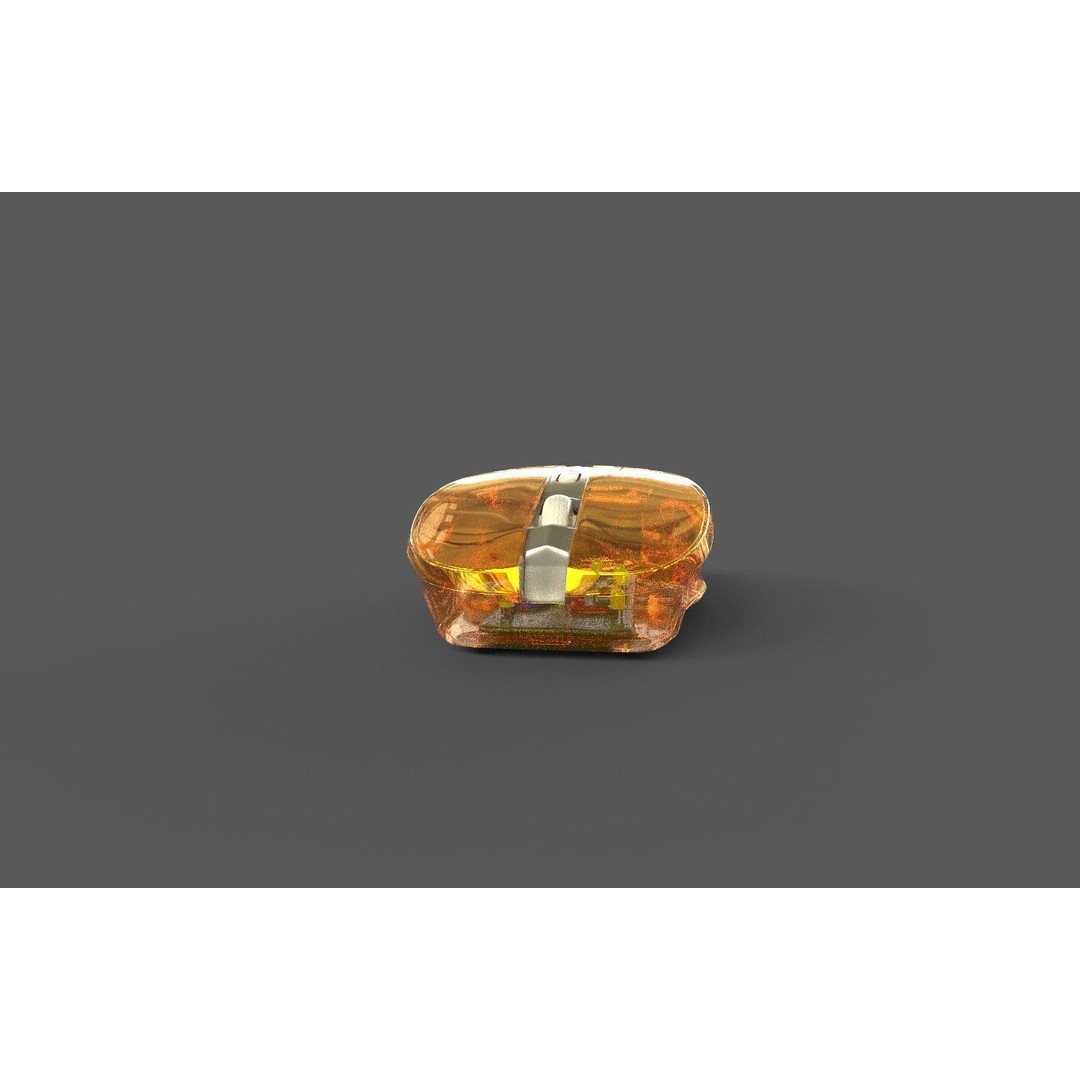 Mouse 3D Model – Low Poly Game Asset, PBR Textures, FBX, OBJ - View 20