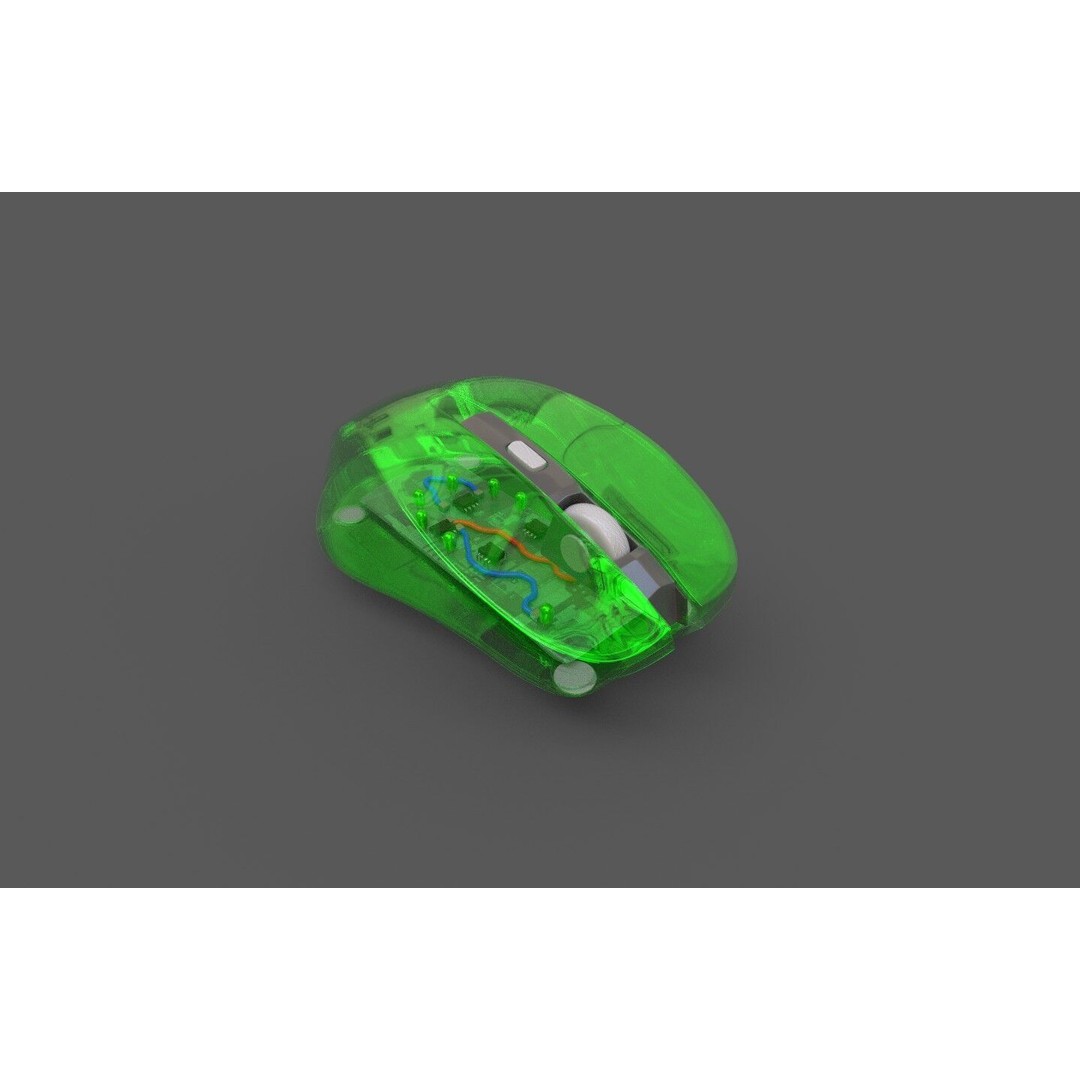 Mouse 3D Model – Low Poly Game Asset, PBR Textures, FBX, OBJ - View 4