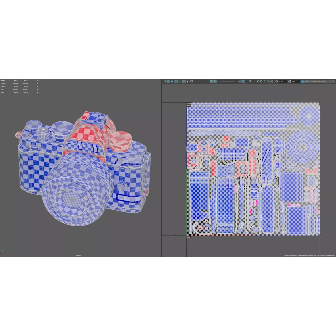Nikon Zf Digital Camera 3D Model – High Poly PBR Asset, FBX, OBJ