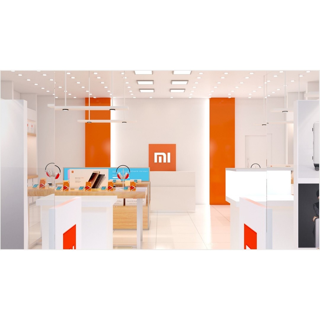 Digital Lifestyle Mobile Phone Retail Store Design 3D Model – Interactive Showcase, FBX - View 3