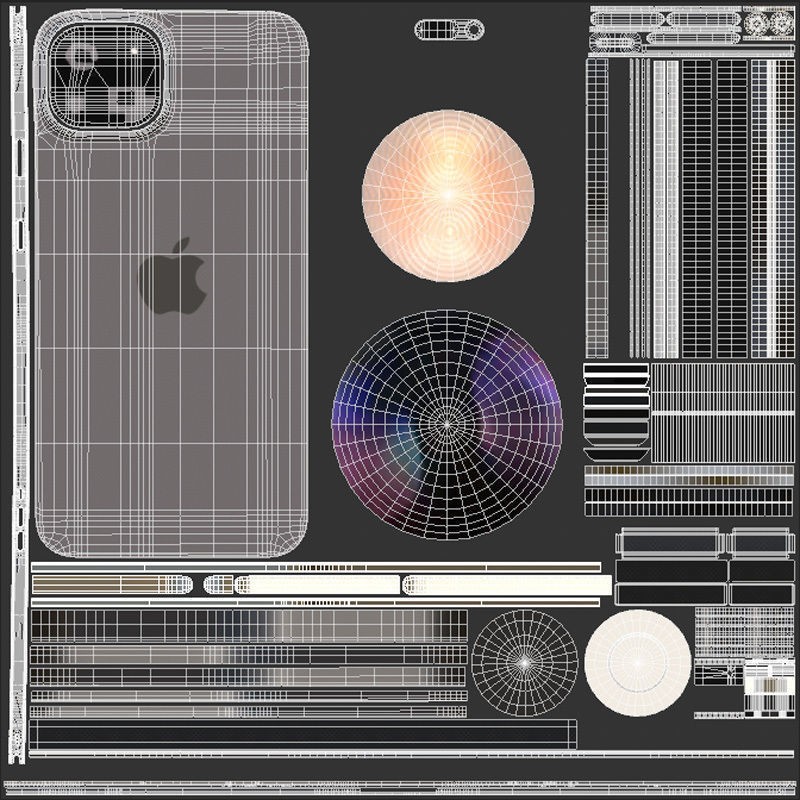 Apple iPhone 15 Green 3D Model – Low Poly Game Ready, FBX, OBJ