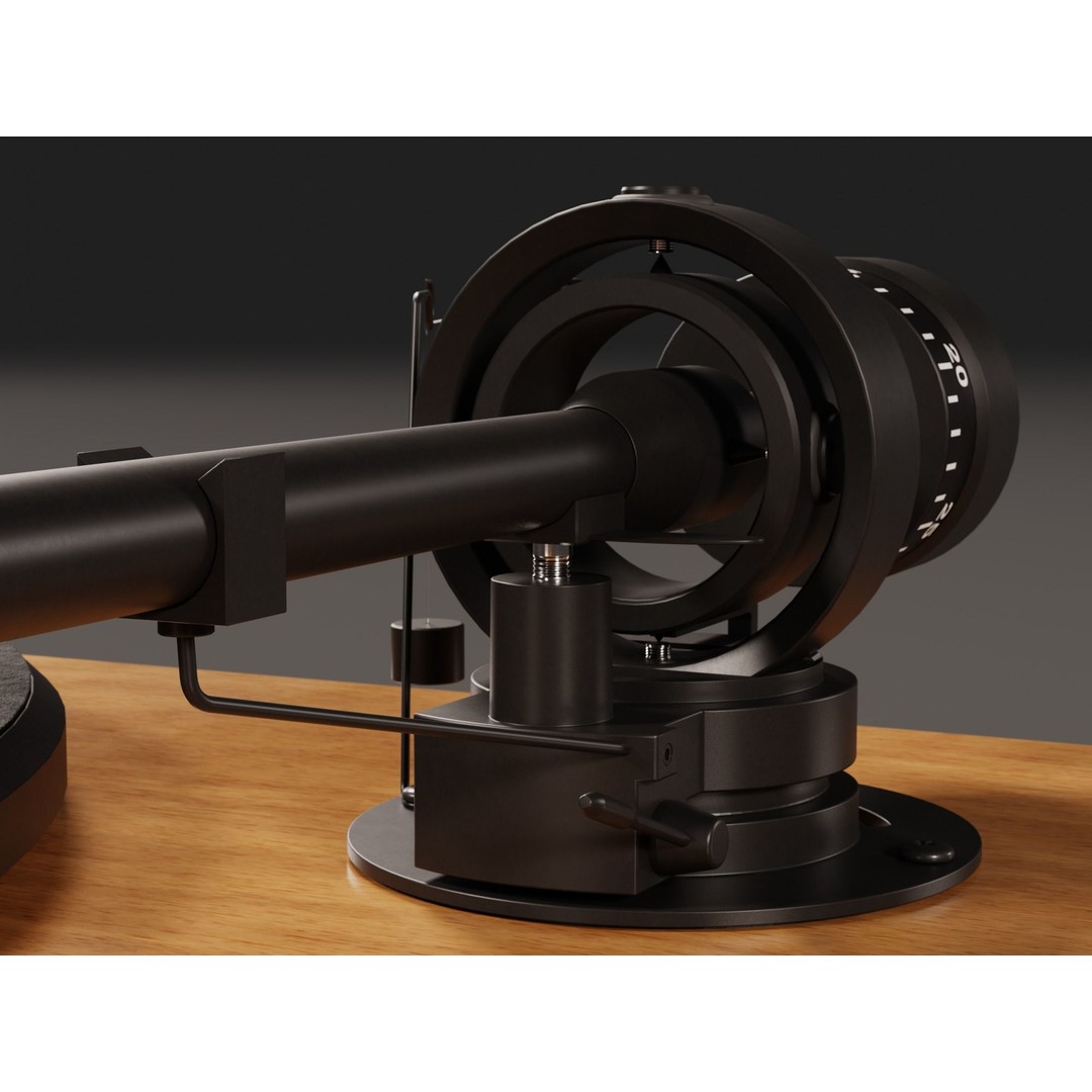 THORENS TD 295 MK IV Turntable 3D Model – High Detail, PBR, Blender, FBX - View 12