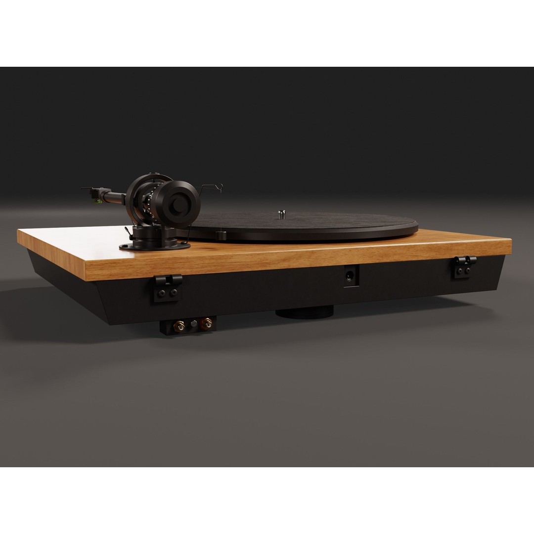 THORENS TD 295 MK IV Turntable 3D Model – High Detail, PBR, Blender, FBX - View 15