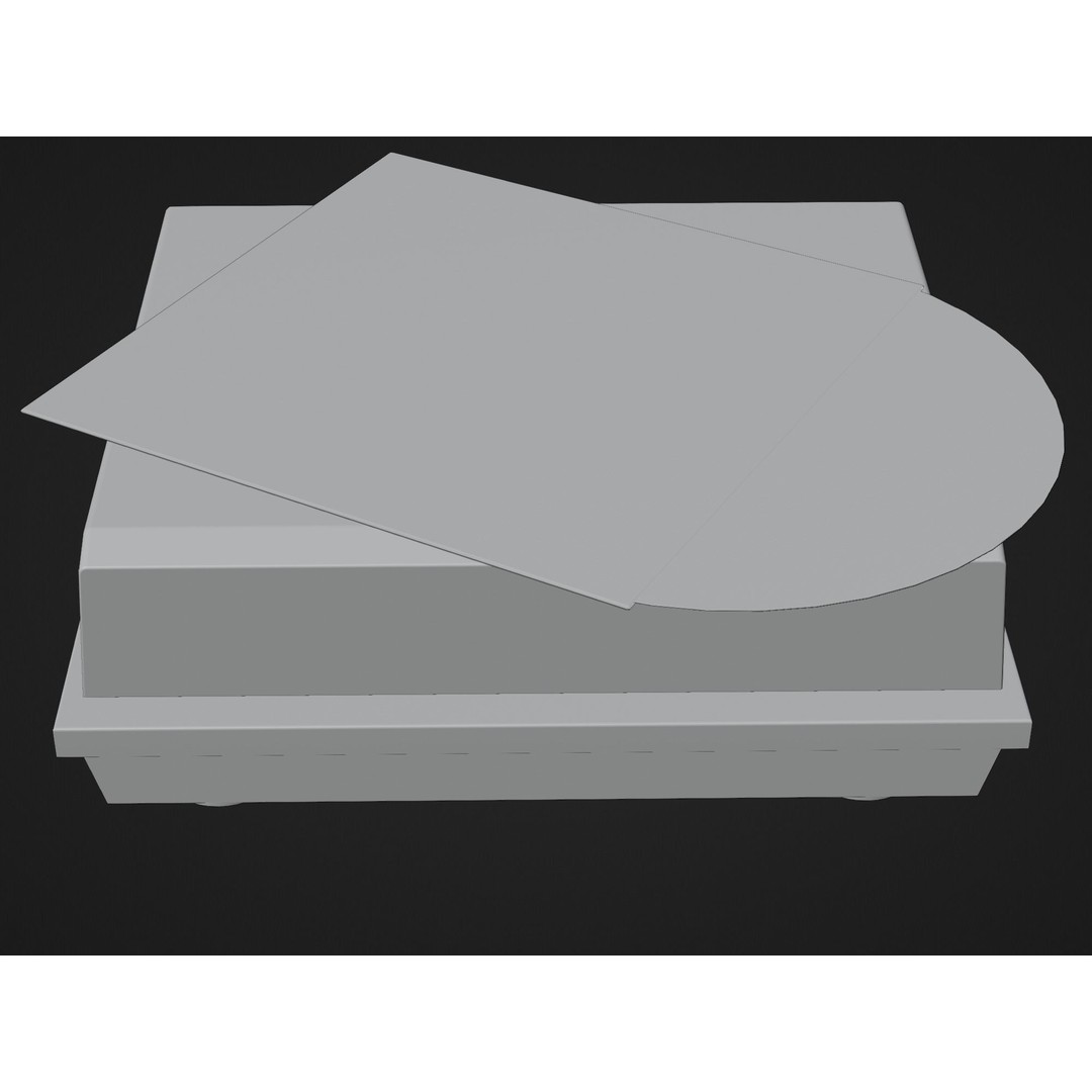 THORENS TD 295 MK IV Turntable 3D Model – High Detail, PBR, Blender, FBX - View 19