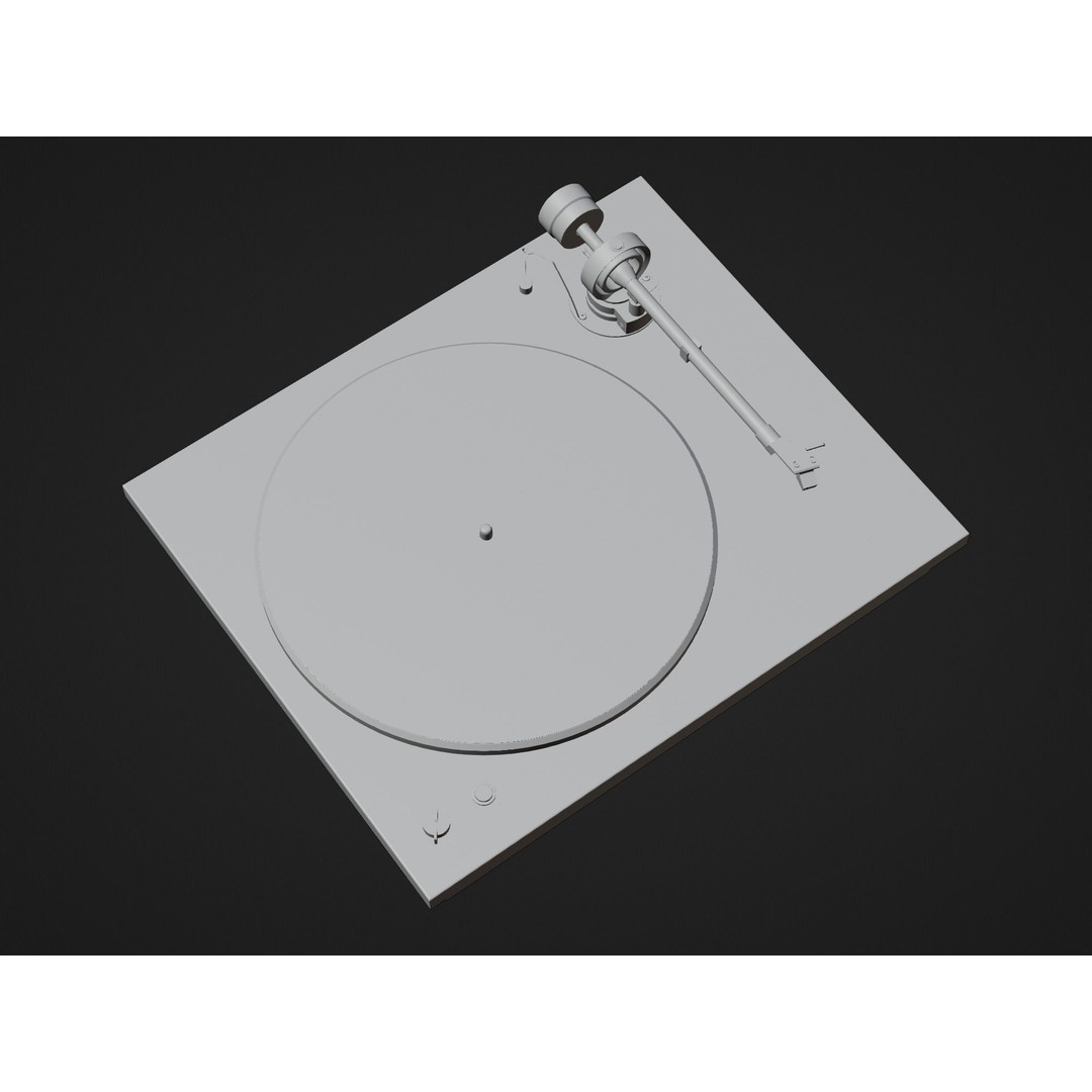 THORENS TD 295 MK IV Turntable 3D Model – High Detail, PBR, Blender, FBX - View 22
