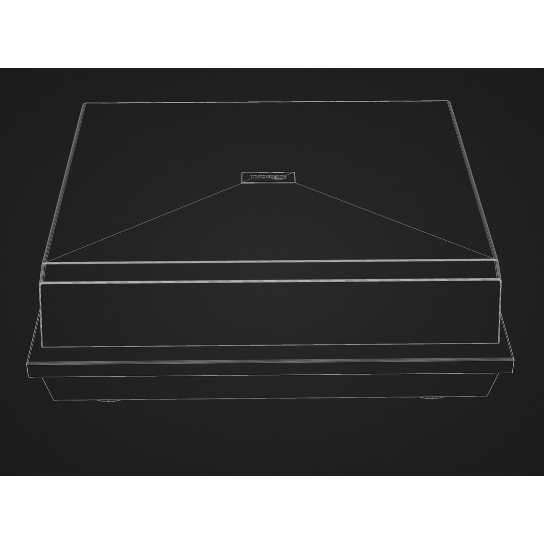 THORENS TD 295 MK IV Turntable 3D Model – High Detail, PBR, Blender, FBX - View 24