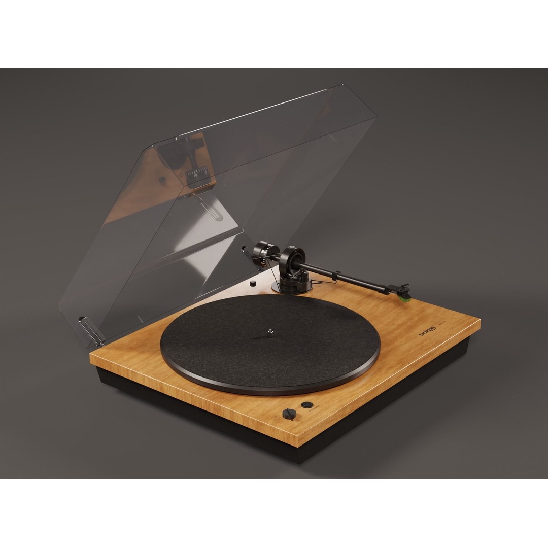 THORENS TD 295 MK IV Turntable 3D Model – High Detail, PBR, Blender, FBX - View 5