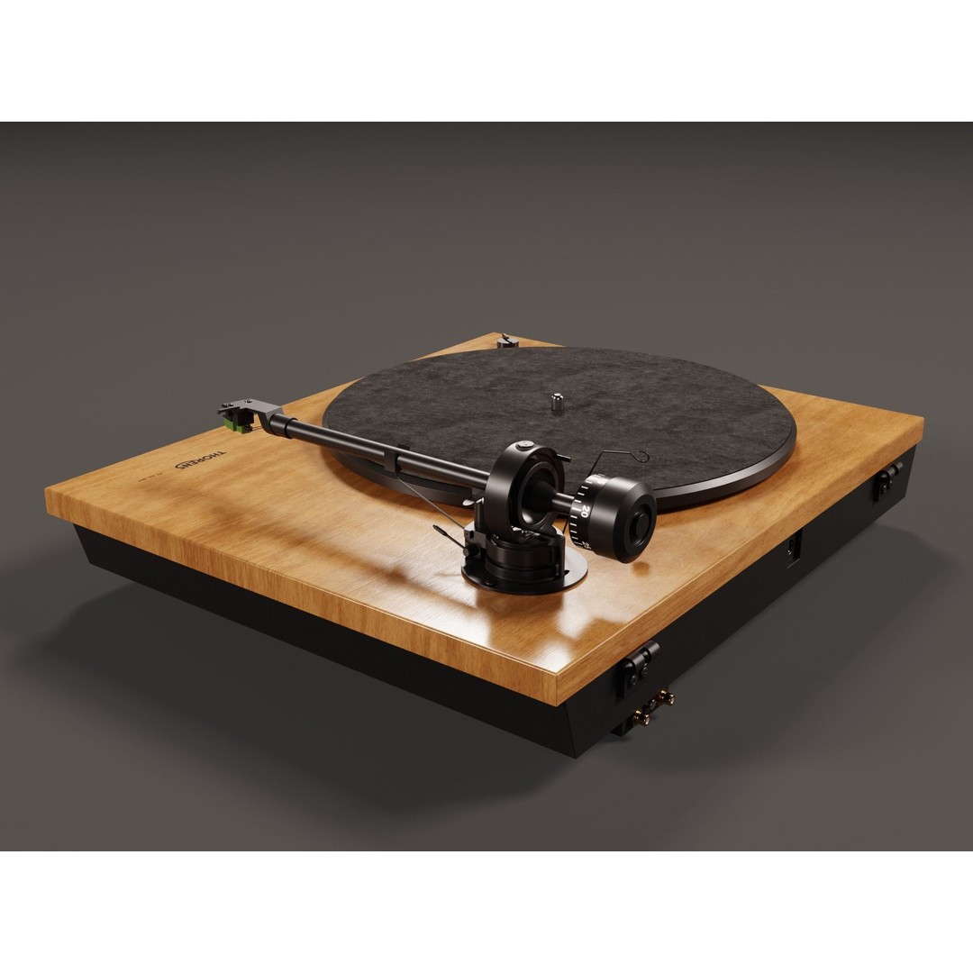 THORENS TD 295 MK IV Turntable 3D Model – High Detail, PBR, Blender, FBX - View 8