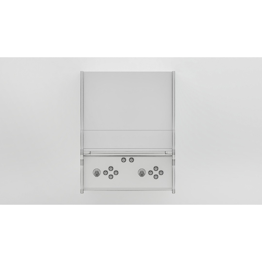 Space Hunt Arcade Machine 3D Model – Low Poly Game Asset, FBX, PBR - View 10