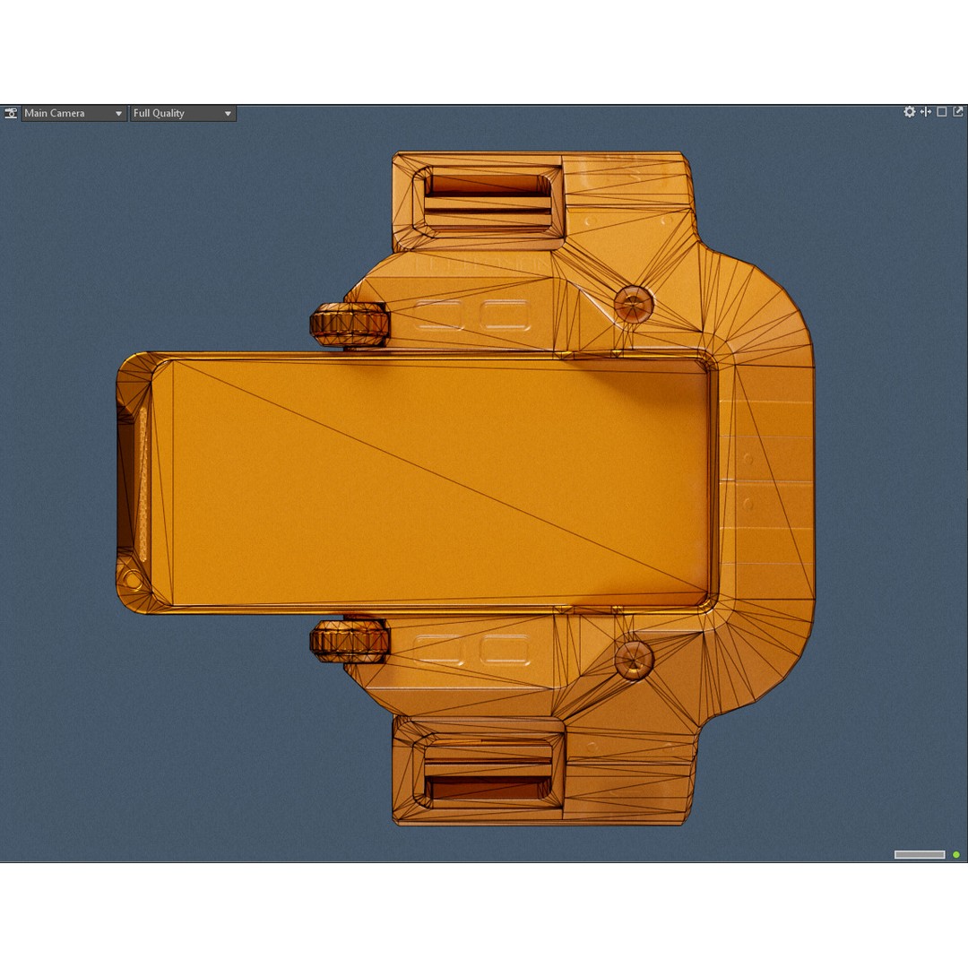 EM1 Watch Concept 3D Model – Low Poly PBR Game Asset, FBX & OBJ - View 13