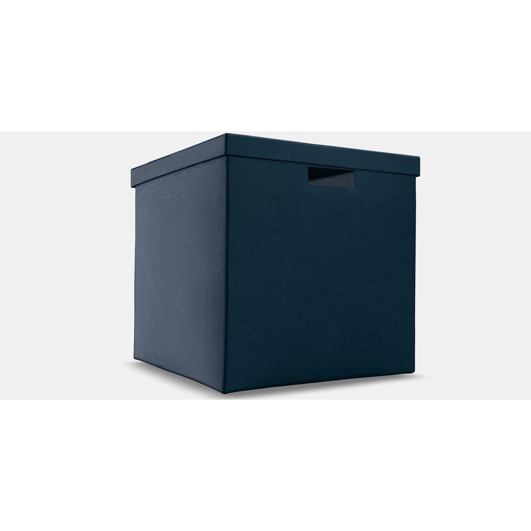 GJATTA Box 3D Model – Modern Storage Container, PBR Textures, FBX - View 13