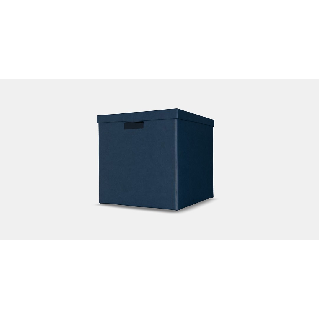 GJATTA Box 3D Model – Modern Storage Container, PBR Textures, FBX - View 4