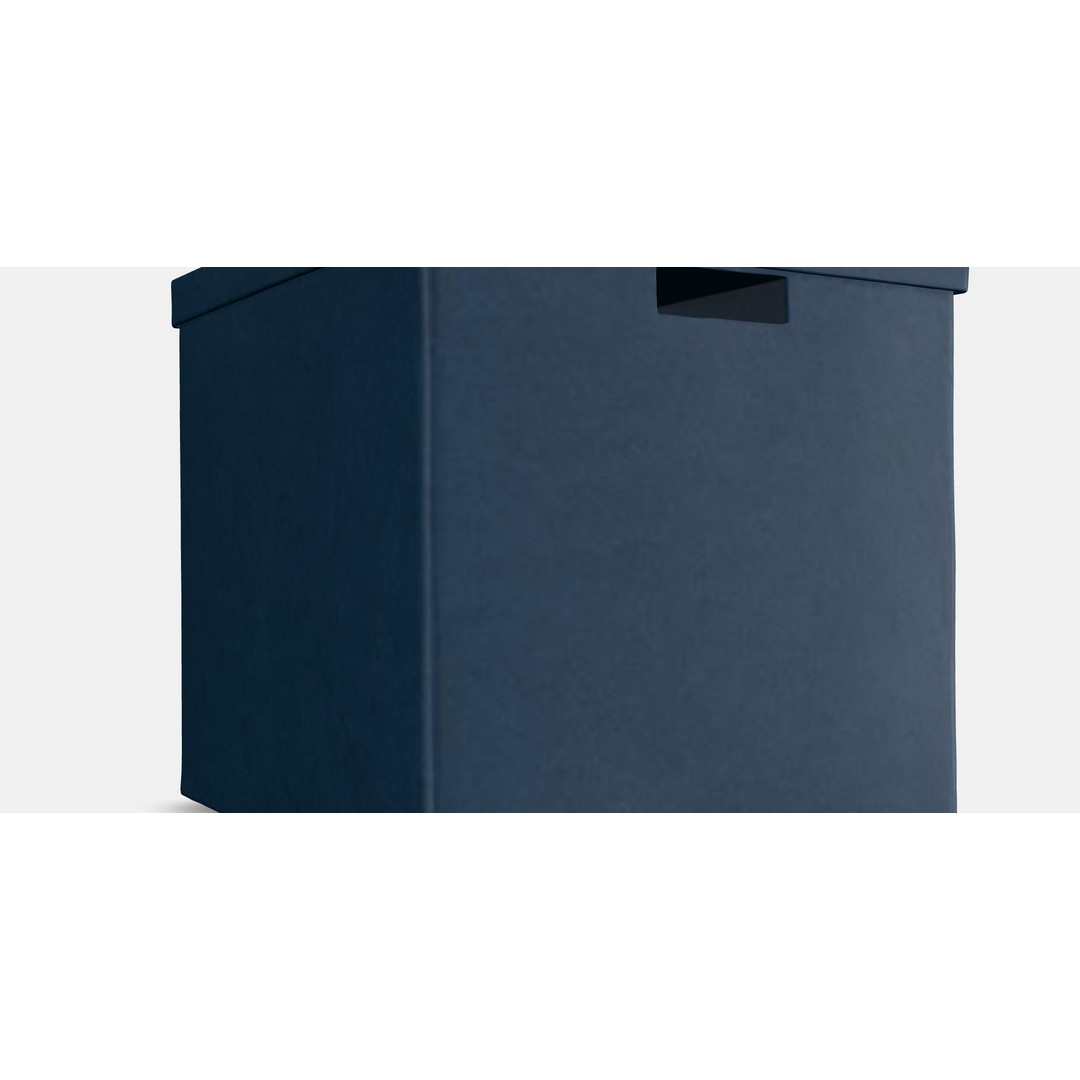 GJATTA Box 3D Model – Modern Storage Container, PBR Textures, FBX - View 5