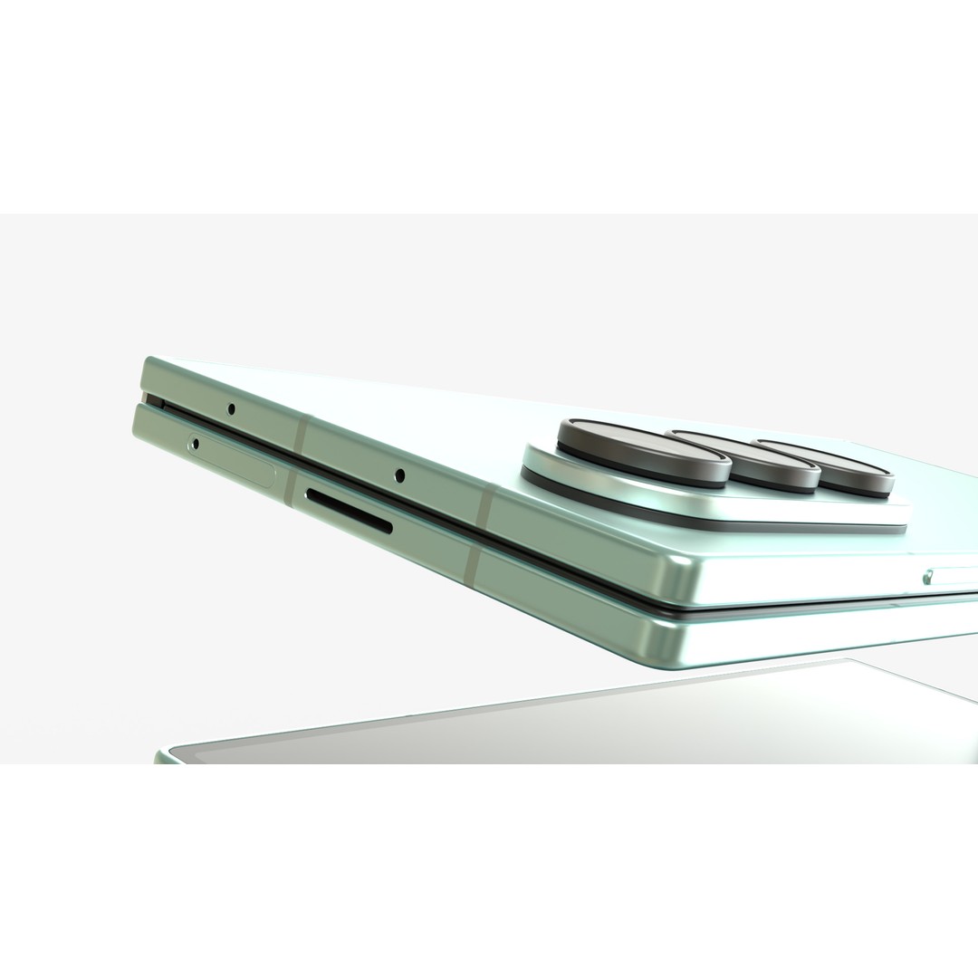 Samsung Galaxy Z Fold 7 3D Model – Rigged PBR Textures, FBX, Blender - View 7