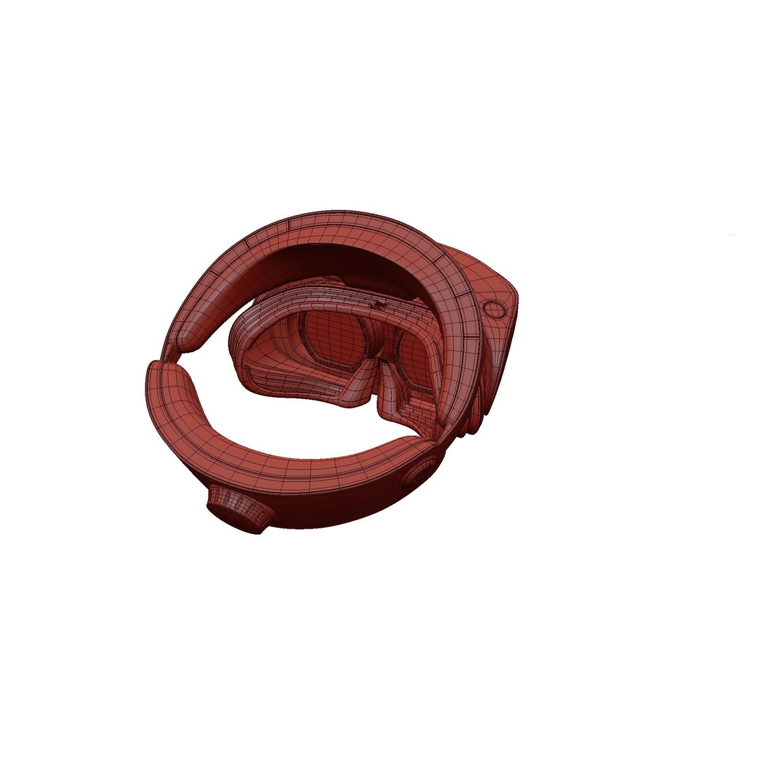 Sony Playstation VR 2 Headset 3D Model – High Poly Game Asset, FBX, OBJ