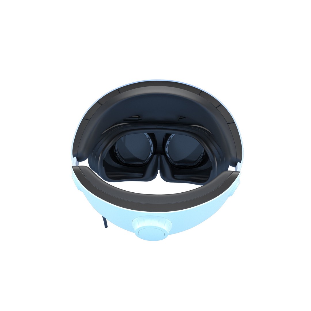 Sony Playstation VR 2 Headset 3D Model – High Poly Game Asset, FBX, OBJ - View 10