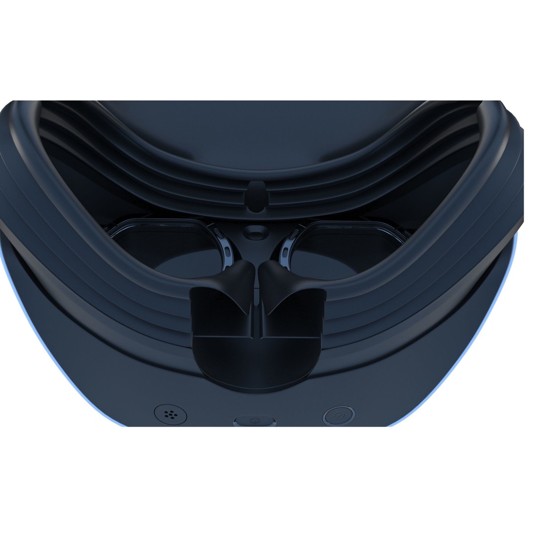 Sony Playstation VR 2 Headset 3D Model – High Poly Game Asset, FBX, OBJ - View 12
