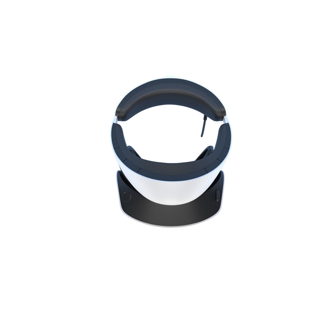 Sony Playstation VR 2 Headset 3D Model – High Poly Game Asset, FBX, OBJ - View 20