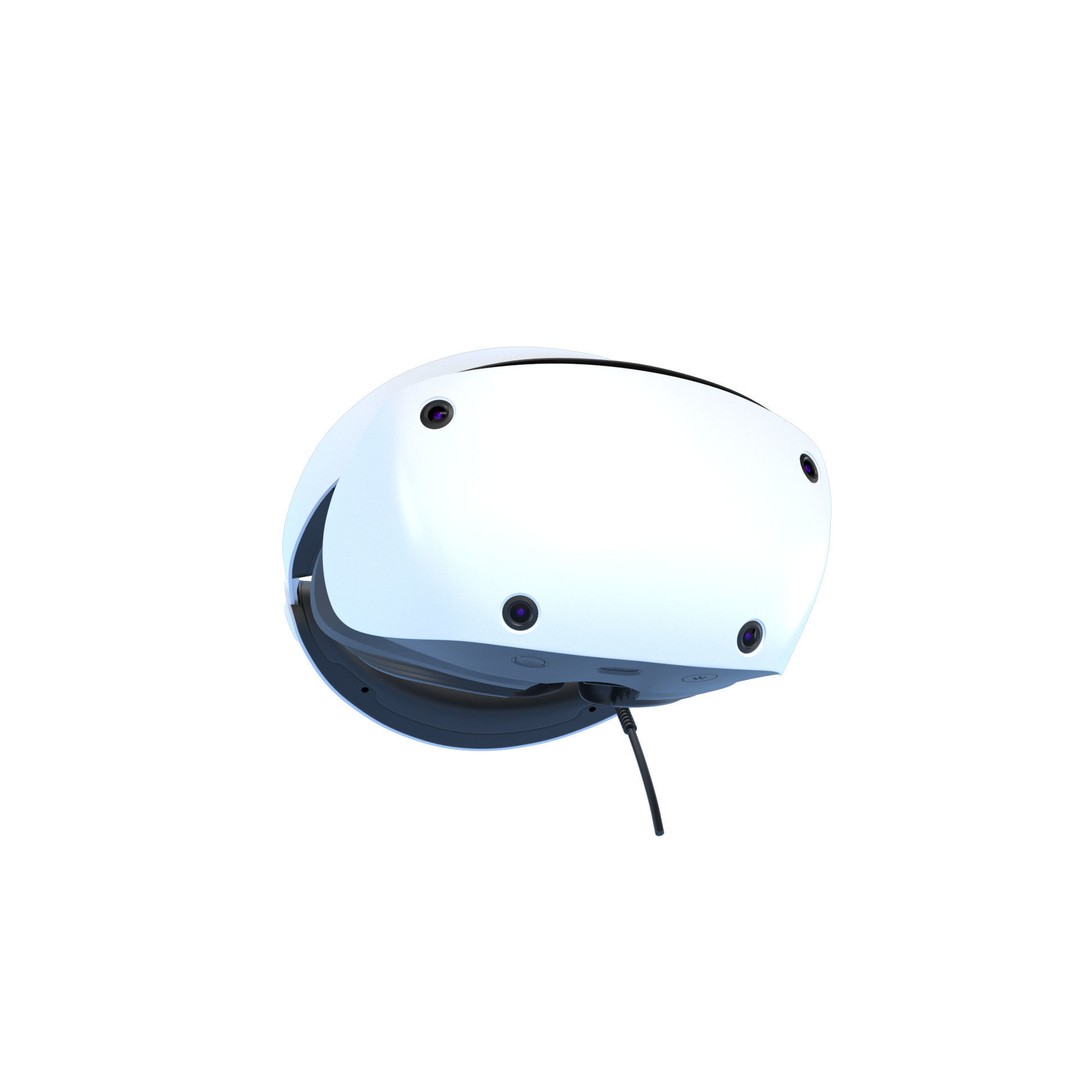 Sony Playstation VR 2 Headset 3D Model – High Poly Game Asset, FBX, OBJ - View 23