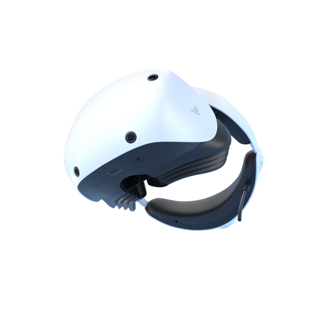 Sony Playstation VR 2 Headset 3D Model – High Poly Game Asset, FBX, OBJ - View 27