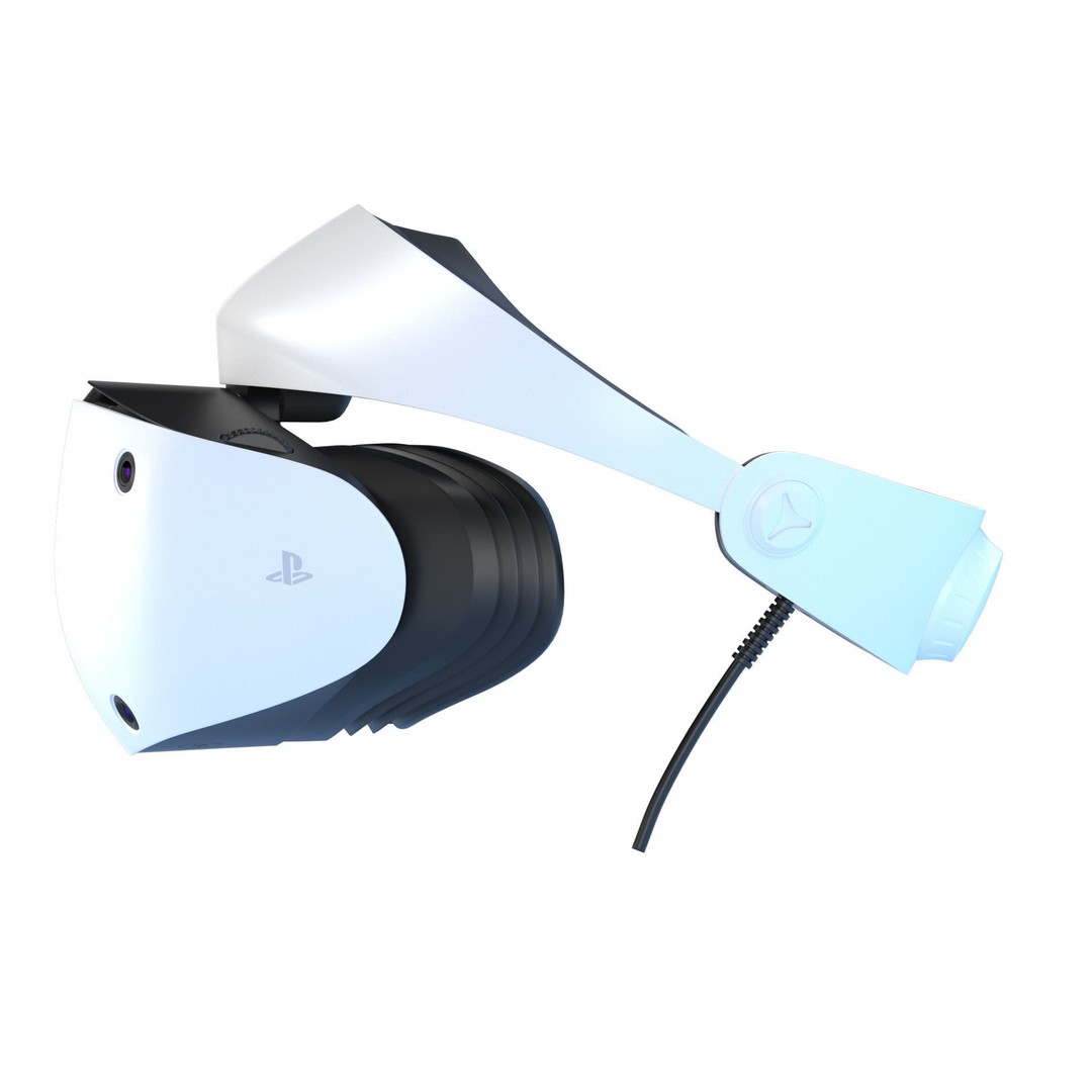 Sony Playstation VR 2 Headset 3D Model – High Poly Game Asset, FBX, OBJ - View 6