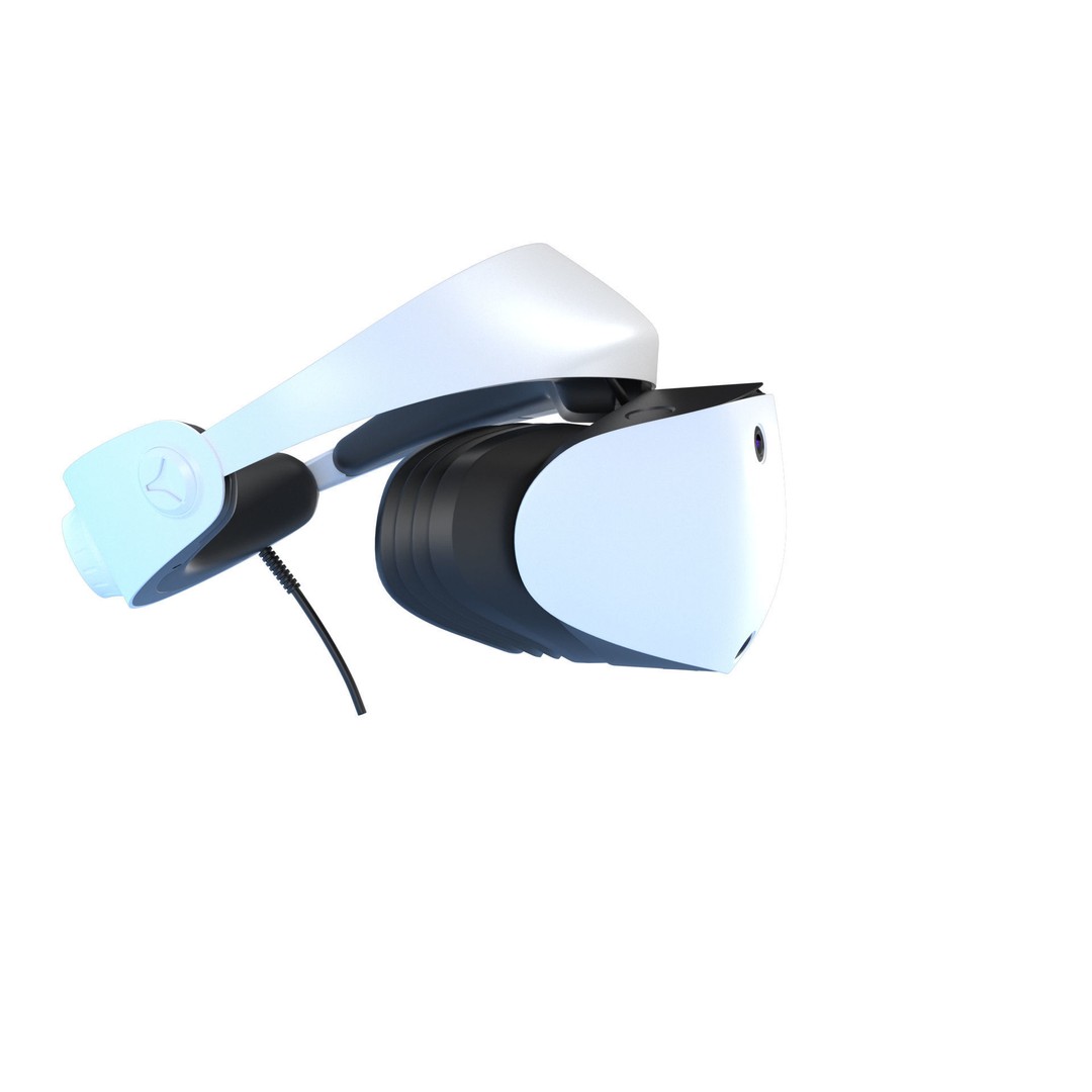 Sony Playstation VR 2 Headset 3D Model – High Poly Game Asset, FBX, OBJ - View 7