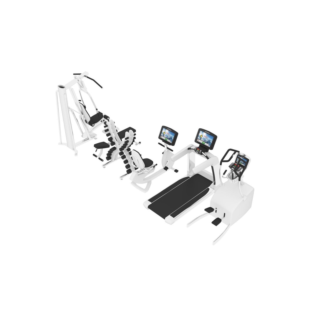 Training Equipment 3D Model – Realistic PBR Asset, FBX - View 13