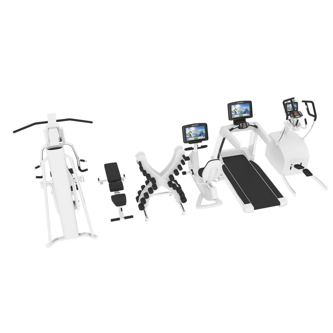 Training Equipment 3D Model – Realistic PBR Asset, FBX - View 16