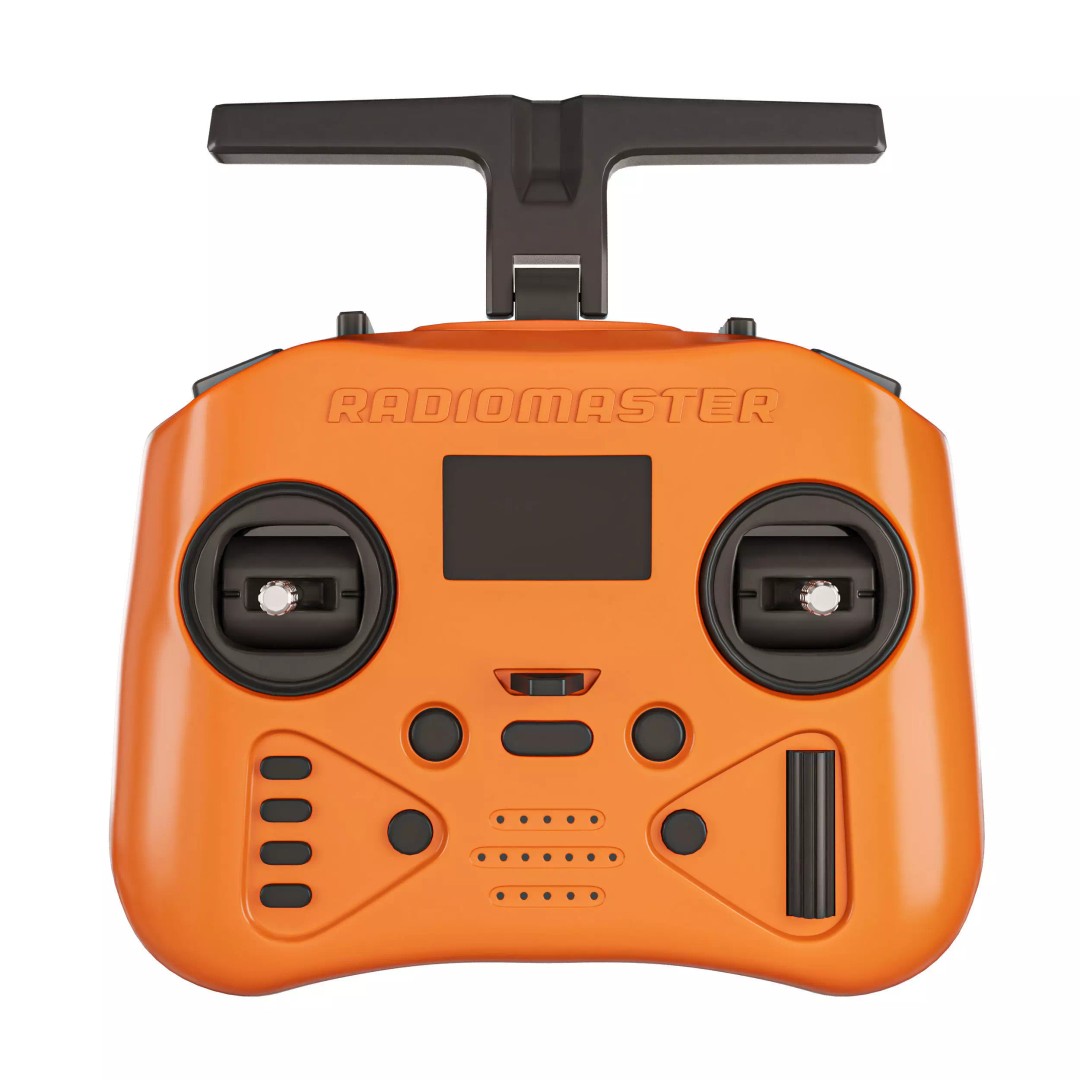 Radio Controller 3D Model – Retro Electronics Asset, FBX & Blender - View 2