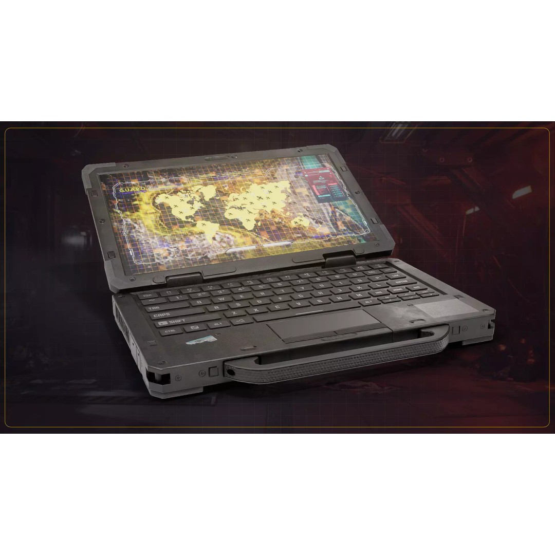 Tactical Laptop 3D Model – Low Poly Game Asset, FBX & OBJ Formats - View 14