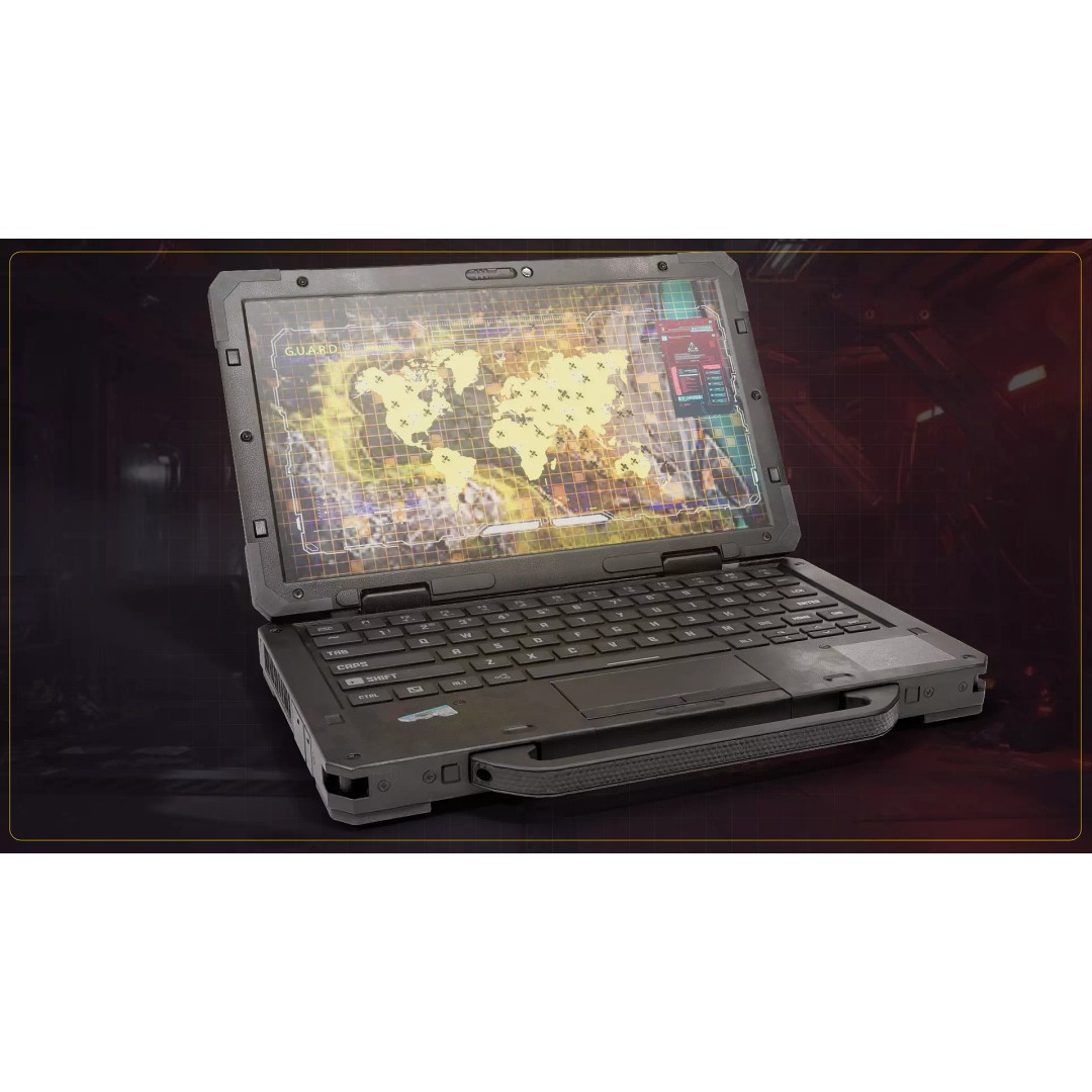 Tactical Laptop 3D Model – Low Poly Game Asset, FBX & OBJ Formats - View 15