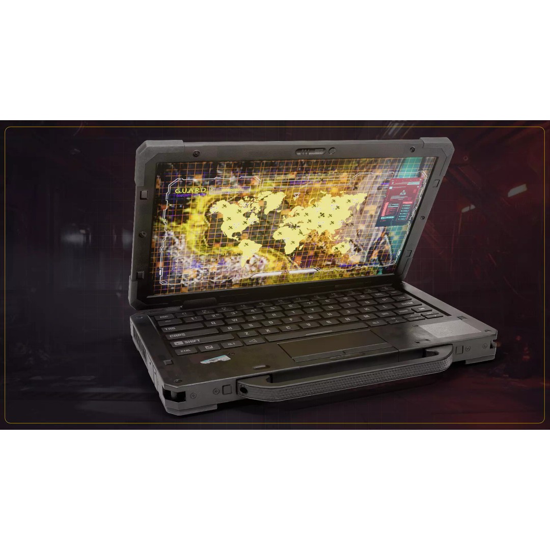 Tactical Laptop 3D Model – Low Poly Game Asset, FBX & OBJ Formats - View 16