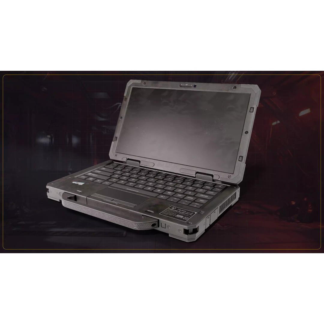 Tactical Laptop 3D Model – Low Poly Game Asset, FBX & OBJ Formats - View 5